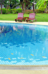 tropical swimming pool