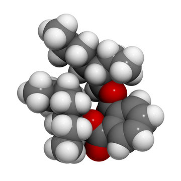 Bis(2-ethylhexyl) phthalate (DEHP or dioctylphthalate, DOP) mole