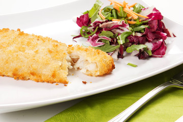 breaded fish