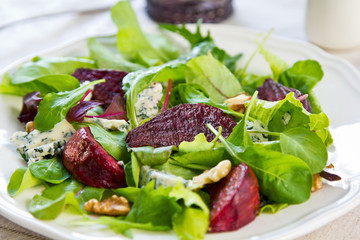 Roasted Beetroot with Blue cheese salad