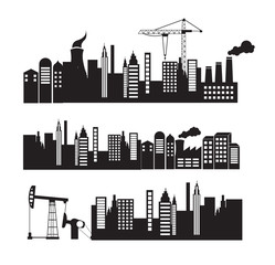 Fototapeta premium City and industry