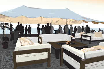 Beach Party - illustration