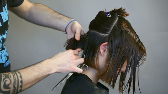 haircut detail