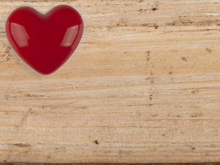 Herz auf Holz