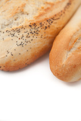 Baguette and vienna roll