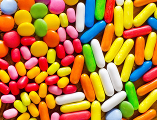 color candy