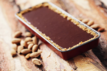 chocolate tart
