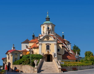 Fototapeta na wymiar Bergkirche (Haydnkirche) in Eisenstadt