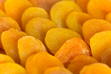 Aprikose , getrocknet, Hintergrund