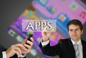 Mobiltelefon Medien Apps