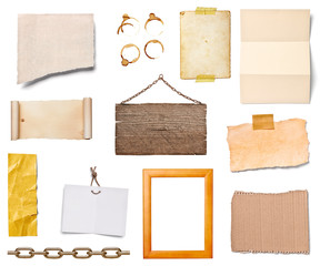 grunge objects