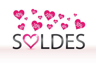 Soldes coeurs