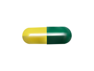 Capsule. Vector.