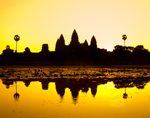 Fototapeta na wymiar Angkor Wat, Siem Reap, Kambodża.