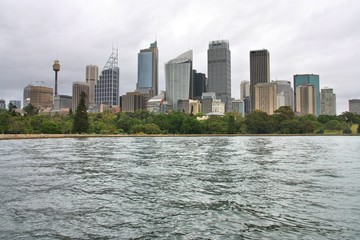 Naklejka premium Sydney, Australia - skyline