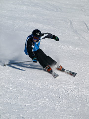 Fototapeta na wymiar Champion de Ski
