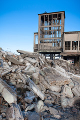 Ruined buildings