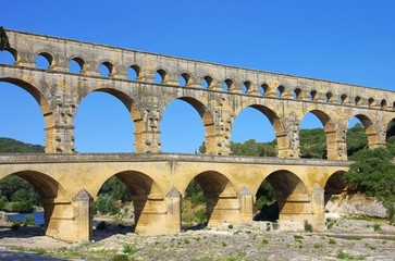 Fototapeta na wymiar Pont du Gard 15