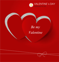 Valentine`s Day card