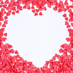 Obraz premium valentine hearts frame