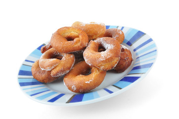 Homemade doughnuts