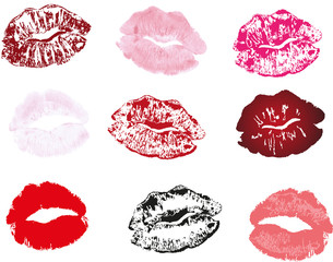 lipstick print