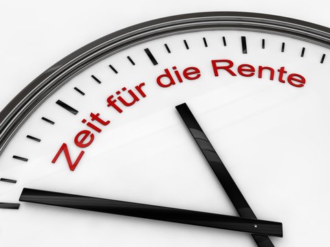 Zeit f&uuml;r die Rente