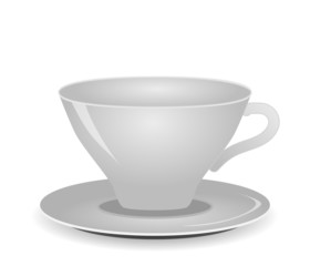 White cup