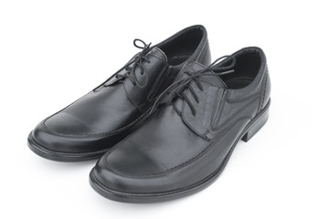 Men's shoes on a white background