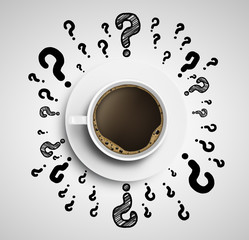 cup with drawing question