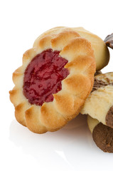 Strawberry biscuit