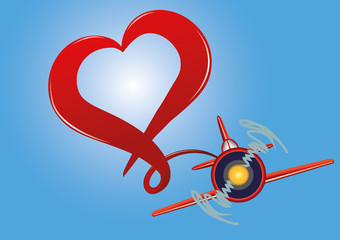 Valentine day red Love Hearts