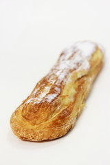 Long bread with cream inside