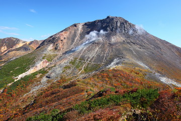 Mt. Nasudake in autumn, Tochigi, Japan