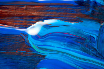 Abstract art backgrounds. Hand-painted background. SELF MADE.