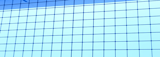 Obraz premium blue airport window