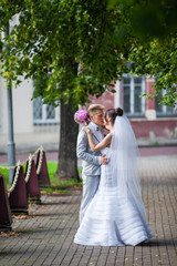 On a wedding day