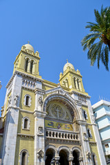 Christian Church in Tunis, capital of Tunisia