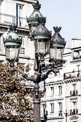 Fototapeta premium Parisian Architecture in autumn time