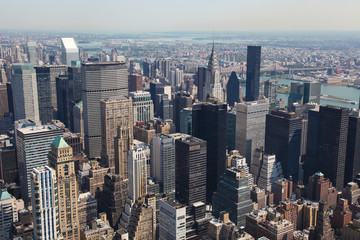 Fototapeta premium Skyline of Manhattan, New York City
