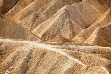 Walk in Zabriskie Point, Death Valley