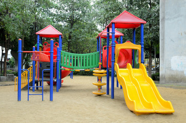 play ground in park of thailand