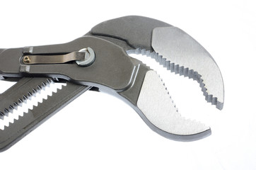 large pliers isolated on white