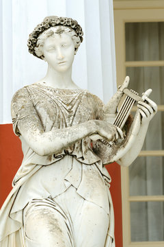 Statue of a Muse Terpsichore