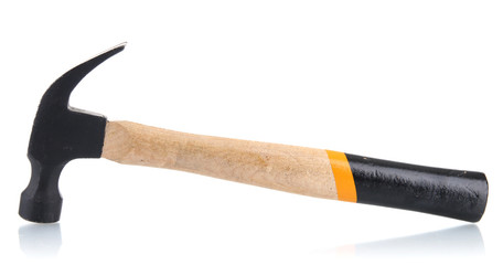 Hammer, isolated on white