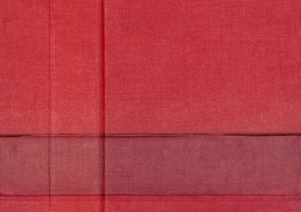 Red faded fabric background