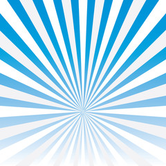 Vector abstract background of blue star burst .