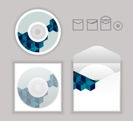 Abstract CD modern Design template