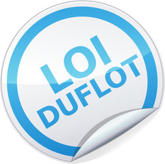 Sticker Loi Duflot (détouré)