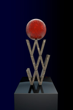 WWW - 3D Render